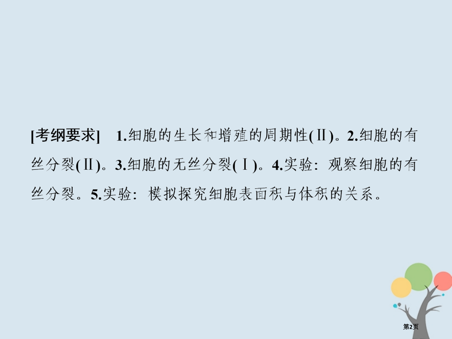 高考生物复习第四单元细胞的生命历程第1讲细胞的增殖全国公开课一等奖百校联赛示范课赛课特等奖课件.pptx_第2页
