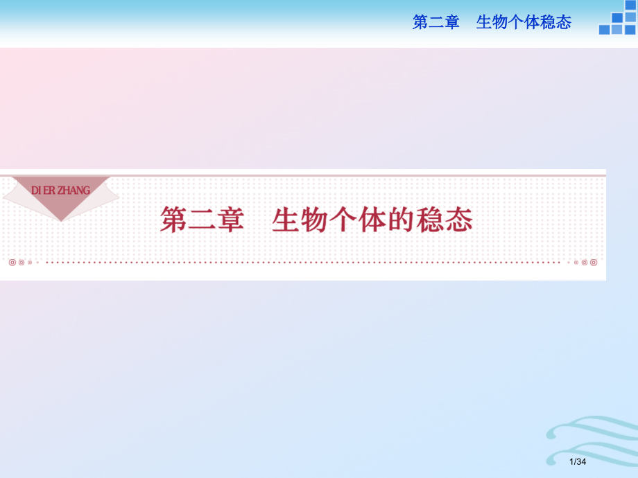 高中生物第二章生物个体的稳态第一节人体内环境的稳态必修省公开课一等奖新名师优质课获奖课件.pptx_第1页