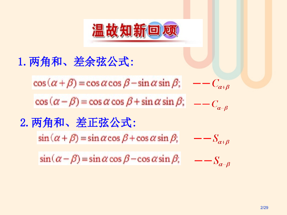 高中数学第三章三角恒等变换3.2.3两角和与差的正切函数省公开课一等奖新名师优质课获奖课件.pptx_第2页