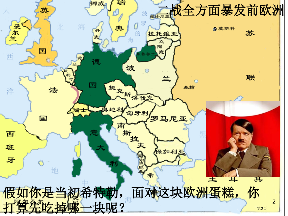 九年级历史下册第三单元第二次世界大战6第二次世界大战的爆发市赛课公开课一等奖省名师优质课获奖课.pptx_第2页