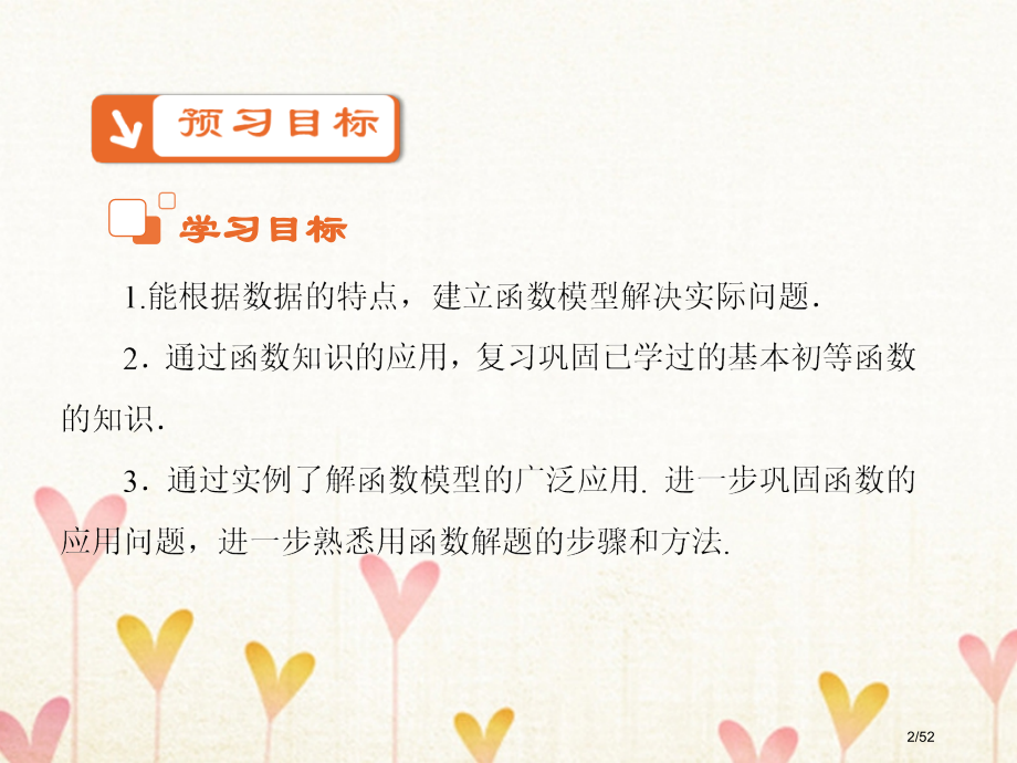 高中数学第三章函数的应用3.2函数模型及其应用3.2.2函数模型的应用实例笔记省公开课一等奖新名师优.pptx_第2页