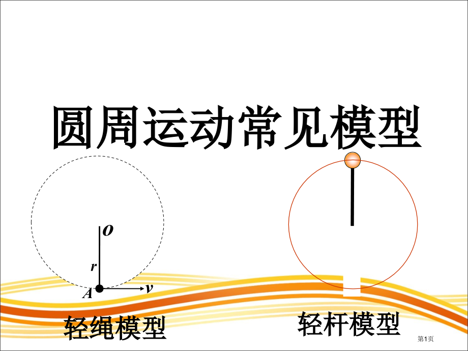 圆周运动的常见模型市公开课一等奖省赛课微课金奖课件.pptx_第1页
