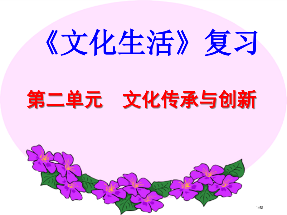 《文化生活》第二单元.pptx_第1页