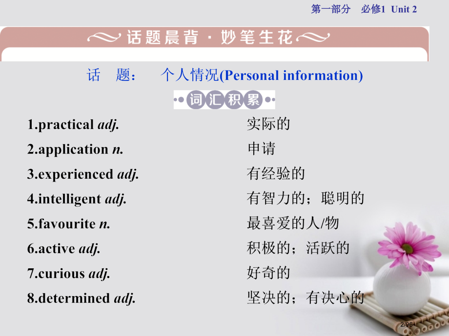 高考英语复习-基础考点聚焦-Unit-2-Heroes-必修市赛课公开课一等奖省名师优质课获奖.pptx_第2页