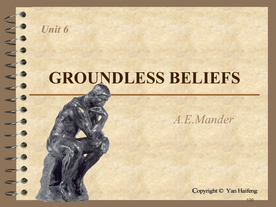 Unit6GroundlessBeliefs市公开课一等奖省赛课微课金奖课件.pptx_第1页