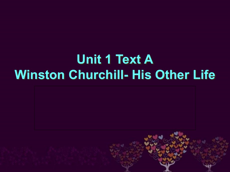 Period3-4Unit1WinstonChurchill-HisOtherLife市公开课一等奖.pptx_第1页