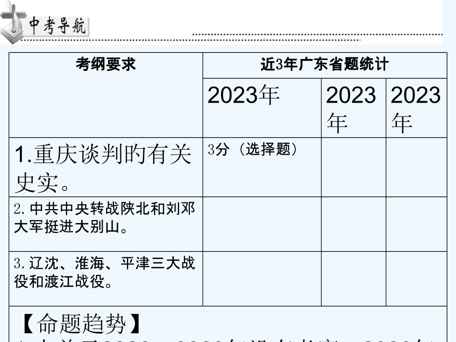 中考历史复习课件第五单元人民解放战争的胜利市公开课一等奖市赛课金奖课件.pptx_第2页
