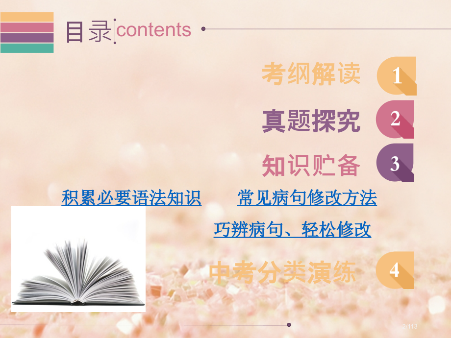 中考语文基础部分第四节修改病句复习市赛课公开课一等奖省名师优质课获奖课件.pptx_第2页