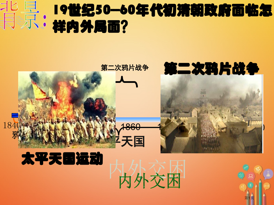 中考历史复习洋务运动市赛课公开课一等奖省名师优质课获奖课件.pptx_第1页