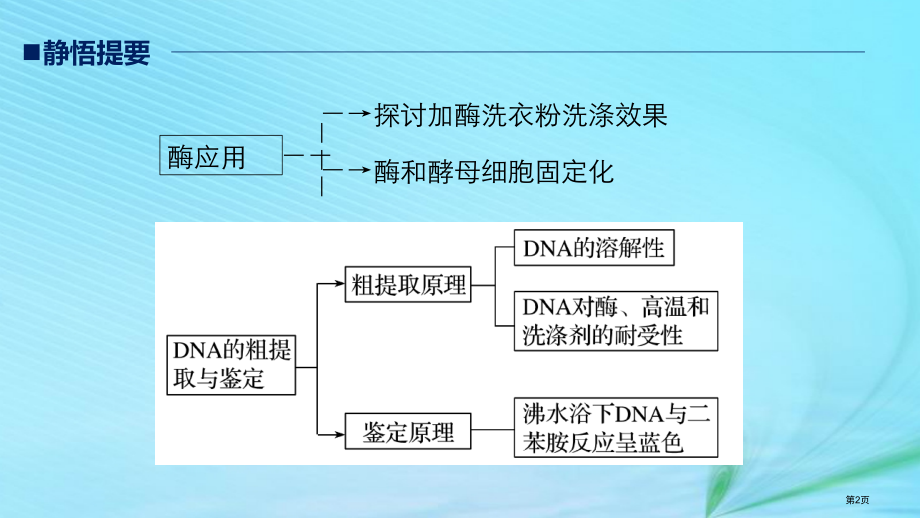 高考生物复习专题十一生物技术实践考点32酶的应用DNA的粗提取与鉴定全国公开课一等奖百校联赛示范课赛.pptx_第2页