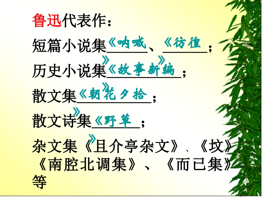 祝福精美公开课优秀鲁迅.pptx_第2页