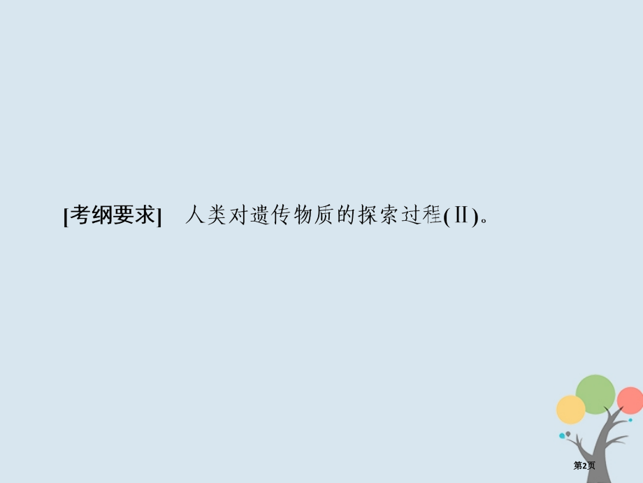 高考生物复习第六单元遗传的分子基础第1讲DNA是主要的遗传物质全国公开课一等奖百校联赛示范课赛课特等.pptx_第2页