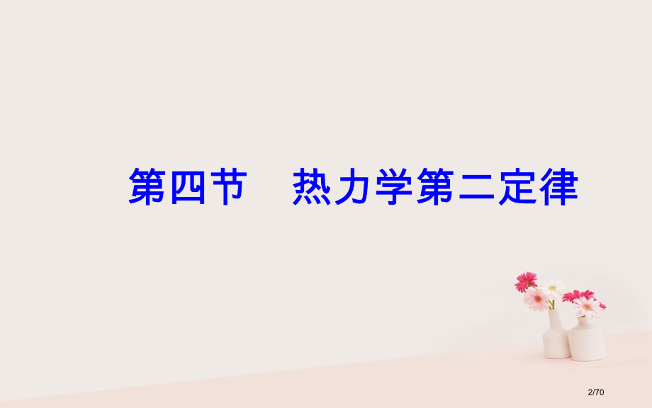 高中物理第三章热力学基础第四节热力学第二定律省公开课一等奖新名师优质课获奖课件.pptx_第2页