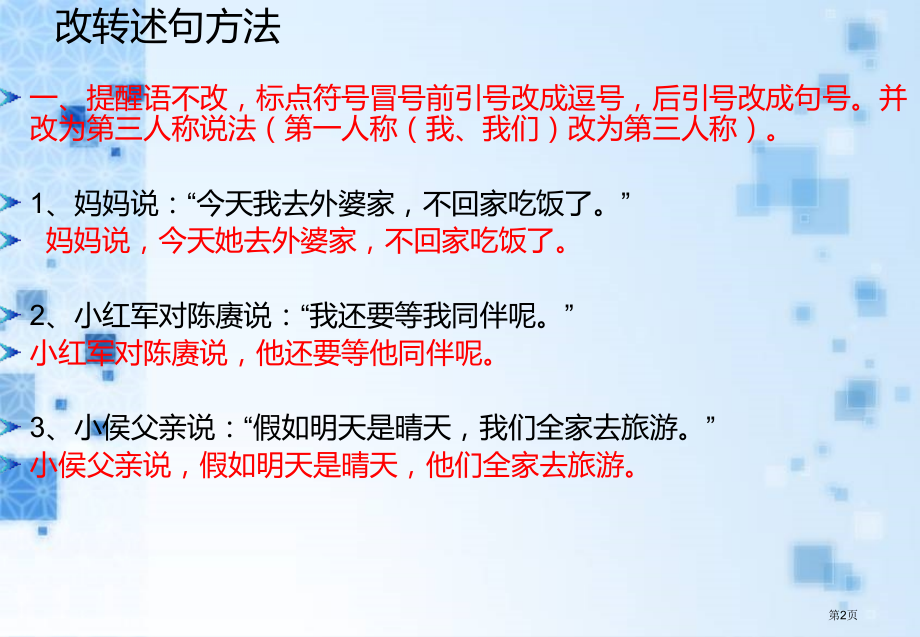 直述句改转述句含练习参考答案市公开课一等奖省赛课微课金奖课件.pptx_第2页