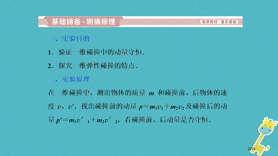 高考物理复习第六章碰撞与动量守恒第3讲验证动量守恒定律市赛课公开课一等奖省名师优质课获奖课件.pptx_第2页