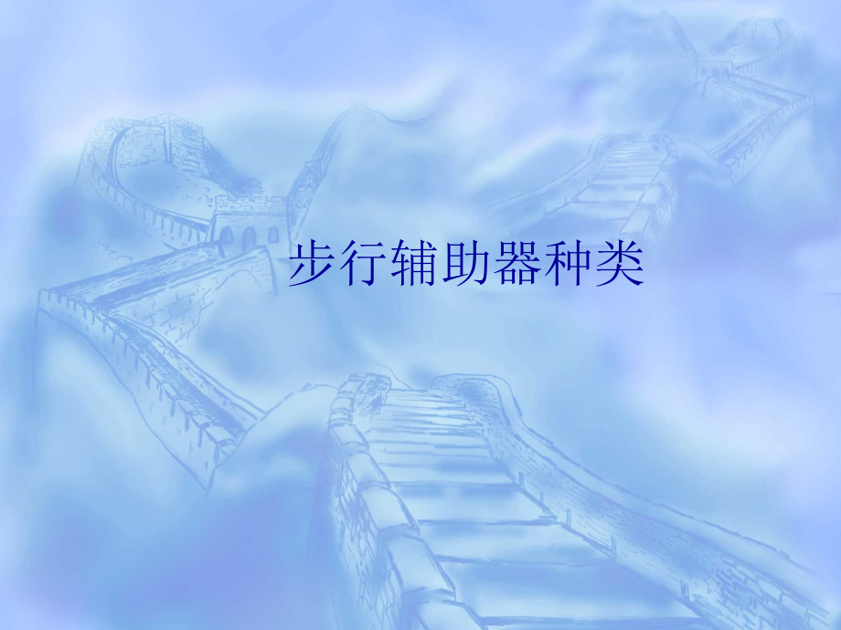 步行辅助器种类.ppt_第1页