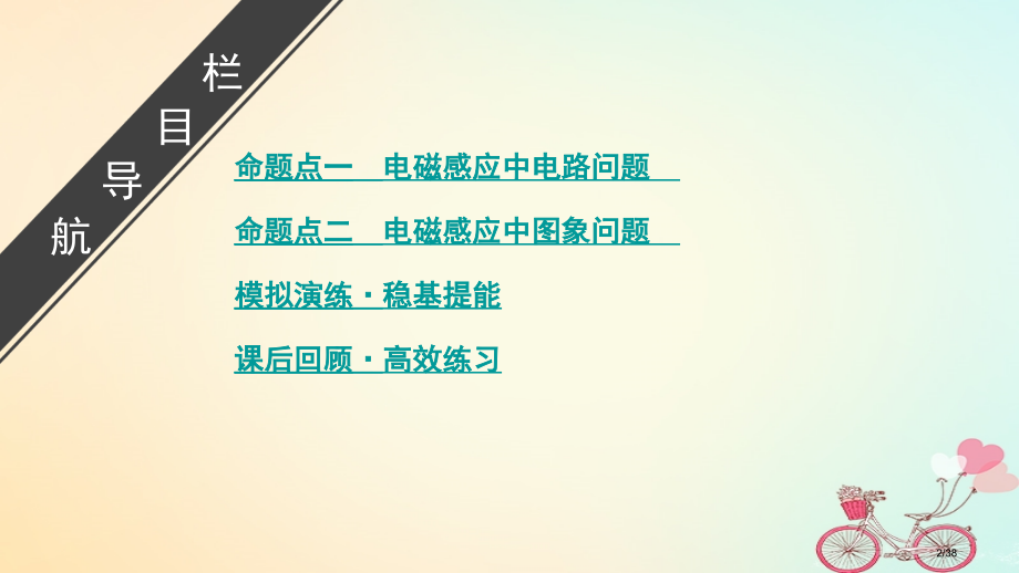 高考物理复习微专题13电磁感应中的电路和图象问题市赛课公开课一等奖省名师优质课获奖PPT课件.pptx_第2页