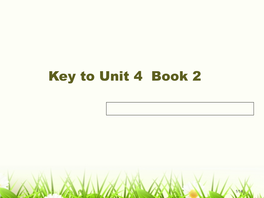 大学英语Unit4BOOK2课后练习答案.省公开课金奖全国赛课一等奖微课获奖PPT课件.pptx_第1页