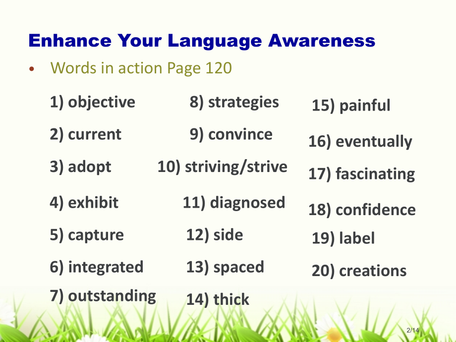大学英语Unit4BOOK2课后练习答案.省公开课金奖全国赛课一等奖微课获奖PPT课件.pptx_第2页