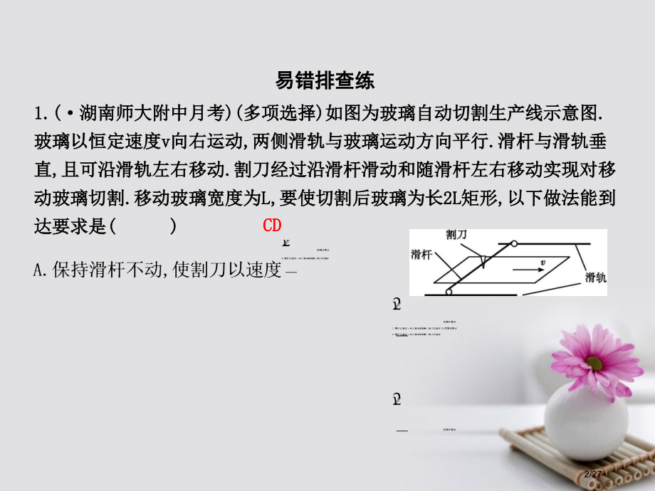 高考物理复习第四章曲线运动万有引力定律曲线运动万有引力定律专项练习市赛课公开课一等奖省名师优质课获奖.pptx_第2页