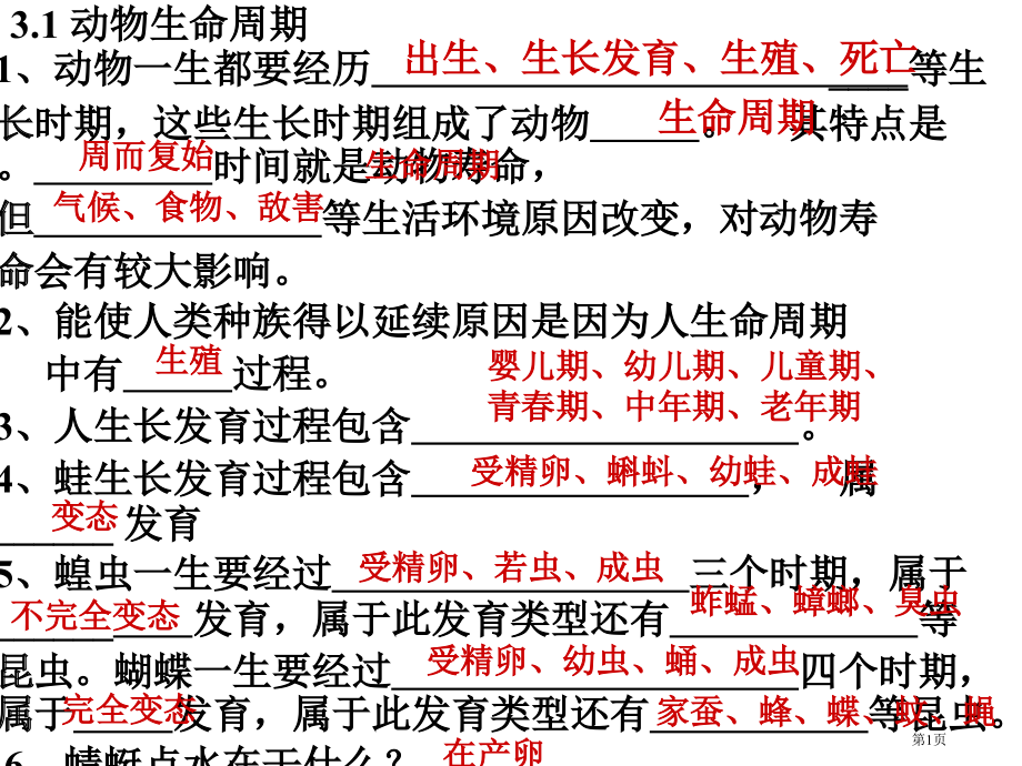 七下科学复习答案市公开课特等奖市赛课微课一等奖PPT课件.pptx_第1页