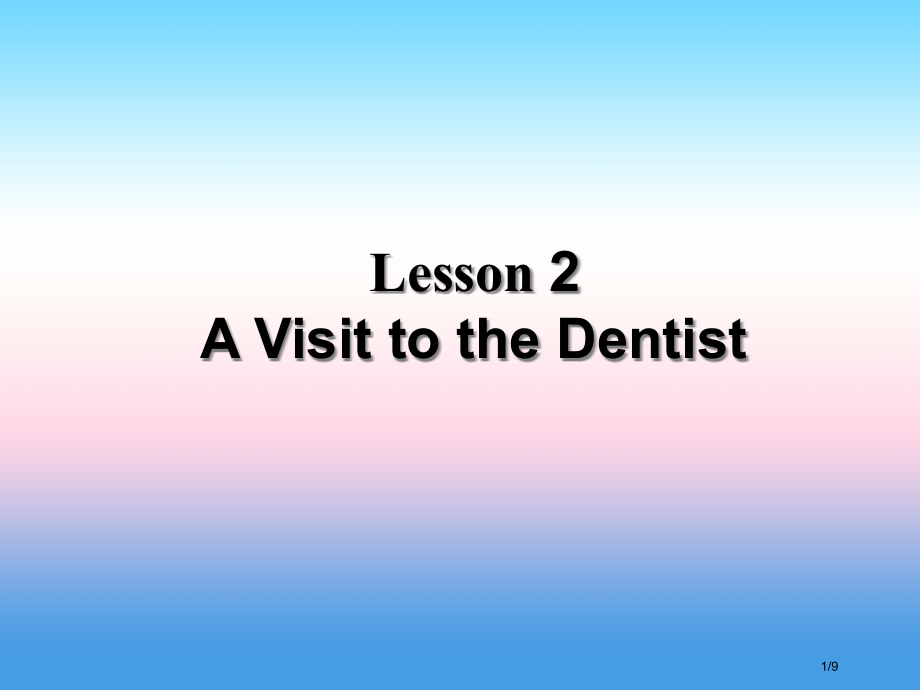 九年级英语上册-Unit-1-Stay-Healthy-Lesson-2-A-Visit-to-th.pptx_第1页
