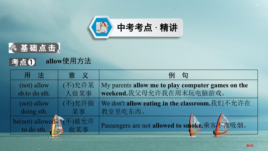 中考英语教材同步复习Grade8Book2Units3-4市赛课公开课一等奖省名师优质课获奖PPT课.pptx_第2页