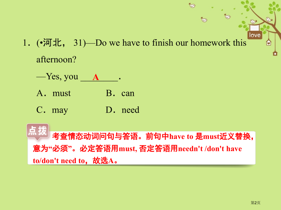 中考英语总复习-Topic-3-School-Life-1-情态动词市赛课公开课一等奖省名师优质课获.pptx_第2页