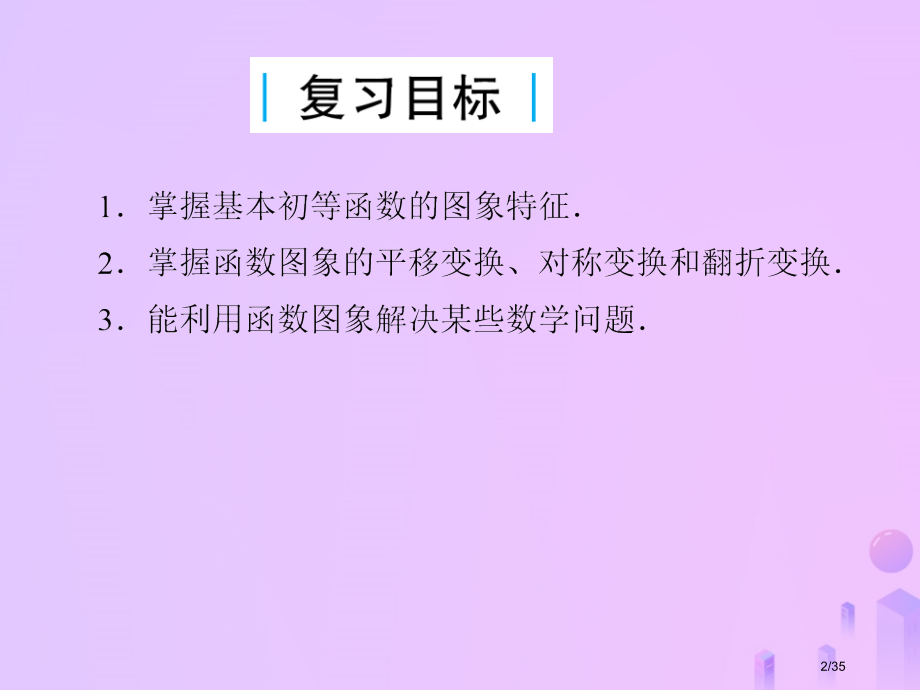 高考数学总复习第二单元函数第12讲函数的图象与变换市赛课公开课一等奖省名师优质课获奖PPT课件.pptx_第2页