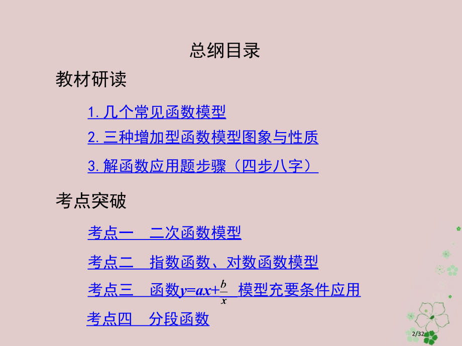 高考数学复习第二章函数第九节函数模型及其应用文市赛课公开课一等奖省名师优质课获奖PPT课件.pptx_第2页