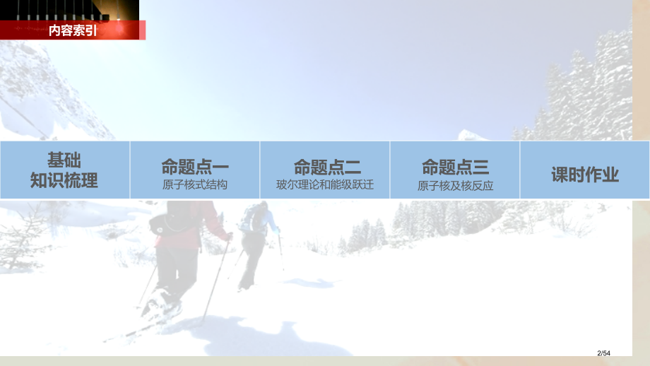 高考物理复习第十二章波粒二象性原子结构与原子核第2讲原子结构和原子核市赛课公开课一等奖省名师优质课获.pptx_第2页