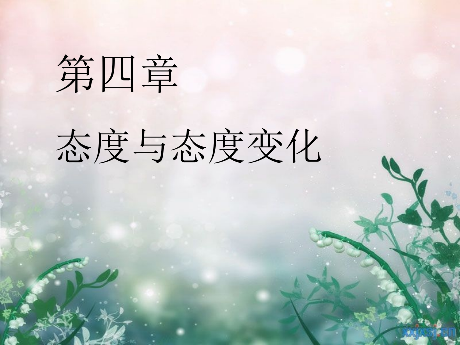 态度与态度变化.ppt_第1页