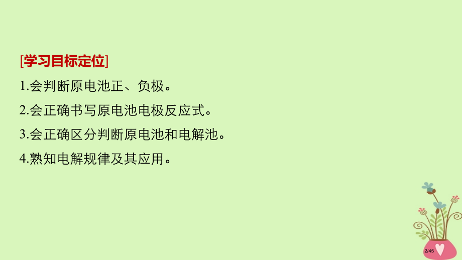 高中化学专题1化学反应与能量变化微型专题2原电池与电解省公开课一等奖新名师优质课获奖PPT课件.pptx_第2页