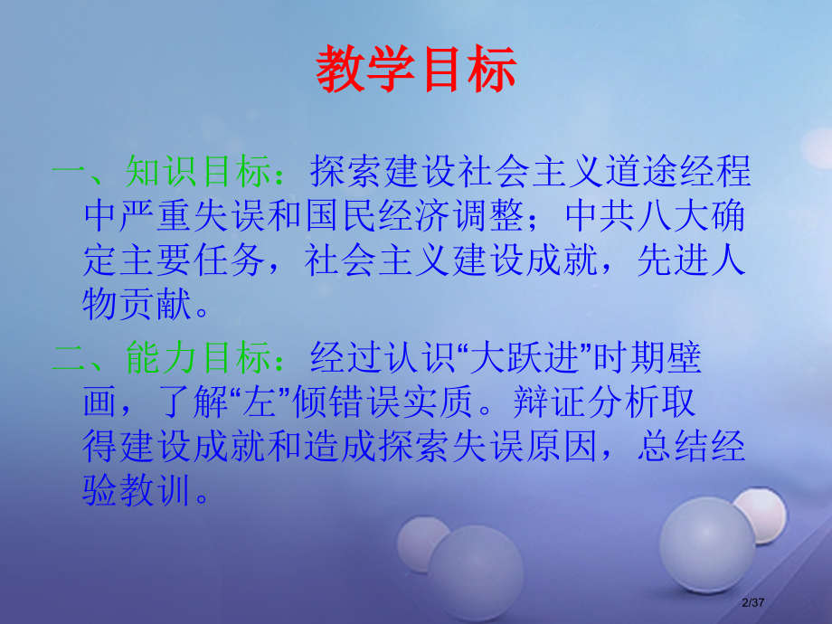 八年级历史下册第二学习主题社会主义道路的探索第4课大跃进和人民公社化运动笔记省公开课一等奖新名师优质.pptx_第2页