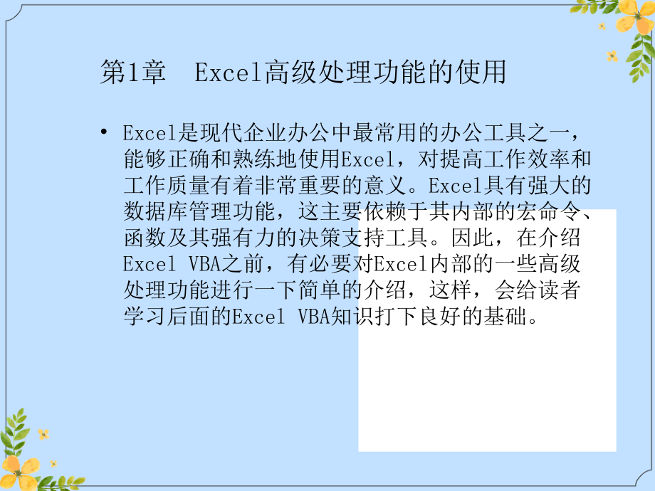 2022年Excel高级处理功能的.ppt_第1页
