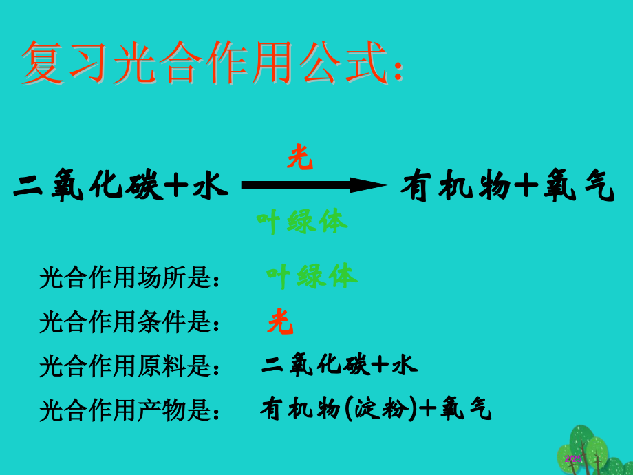 盱眙县第三中学七年级生物上册3.4.1植物的光合作用教案省公开课一等奖新名师优质课获奖PPT课件.pptx_第2页