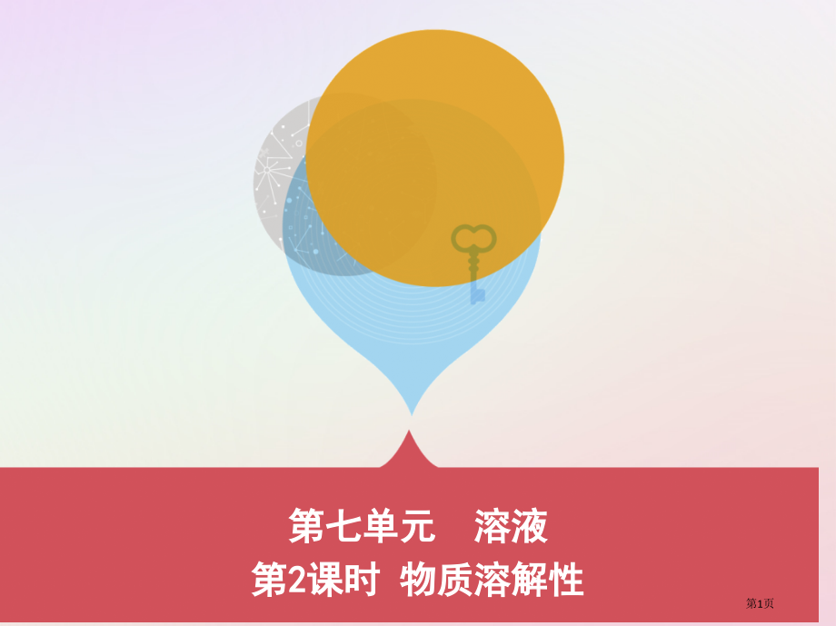 中考化学复习第一部分基础过关第七单元溶液第二课时物质的溶解性市赛课公开课一等奖省名师优质课获奖PPT.pptx_第1页