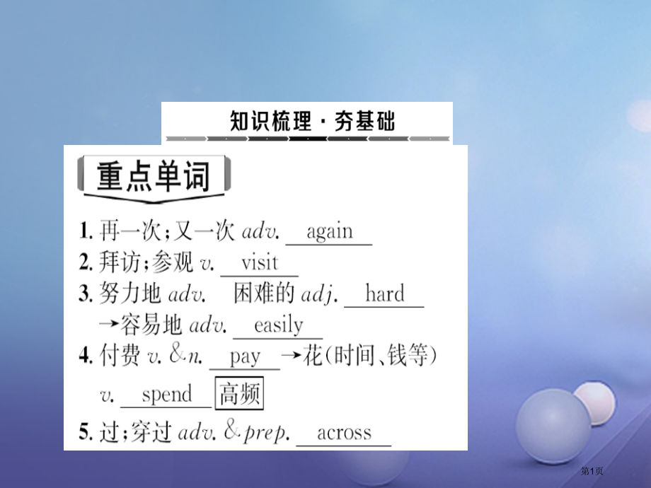 中考英语专题总复习-第四课时-七下-Unit-7-12市赛课公开课一等奖省名师优质课获奖PPT课件.pptx_第1页