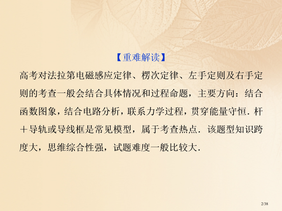 高考物理复习第十章电磁感应突破卷市赛课公开课一等奖省名师优质课获奖PPT课件.pptx_第2页