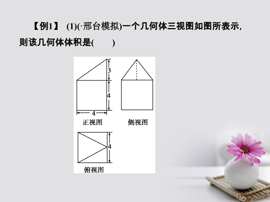 高考数学总复习8.6热点专题——立体几何中的热点问题ppt市赛课公开课一等奖省名师优质课获奖PPT课.pptx_第2页