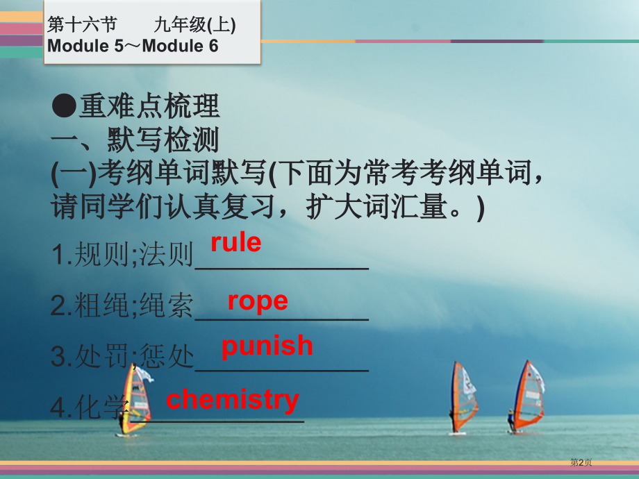 中考英语--教材梳理-第16节-九上-Module-5-Module-6市赛课公开课一等奖省名师优质.pptx_第2页