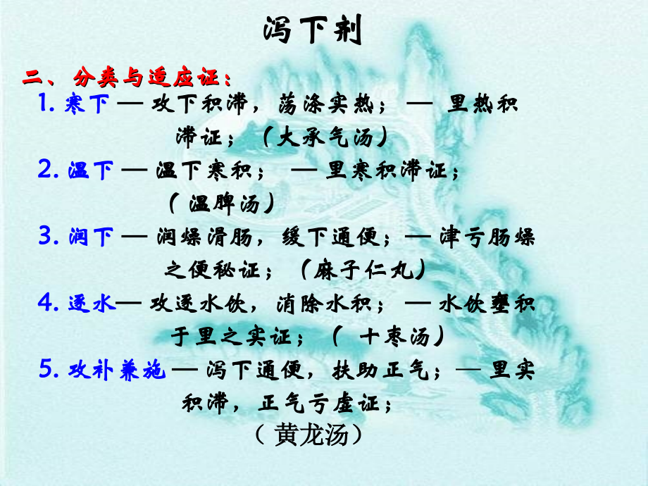 中医方剂学第2章泻下剂.ppt_第2页