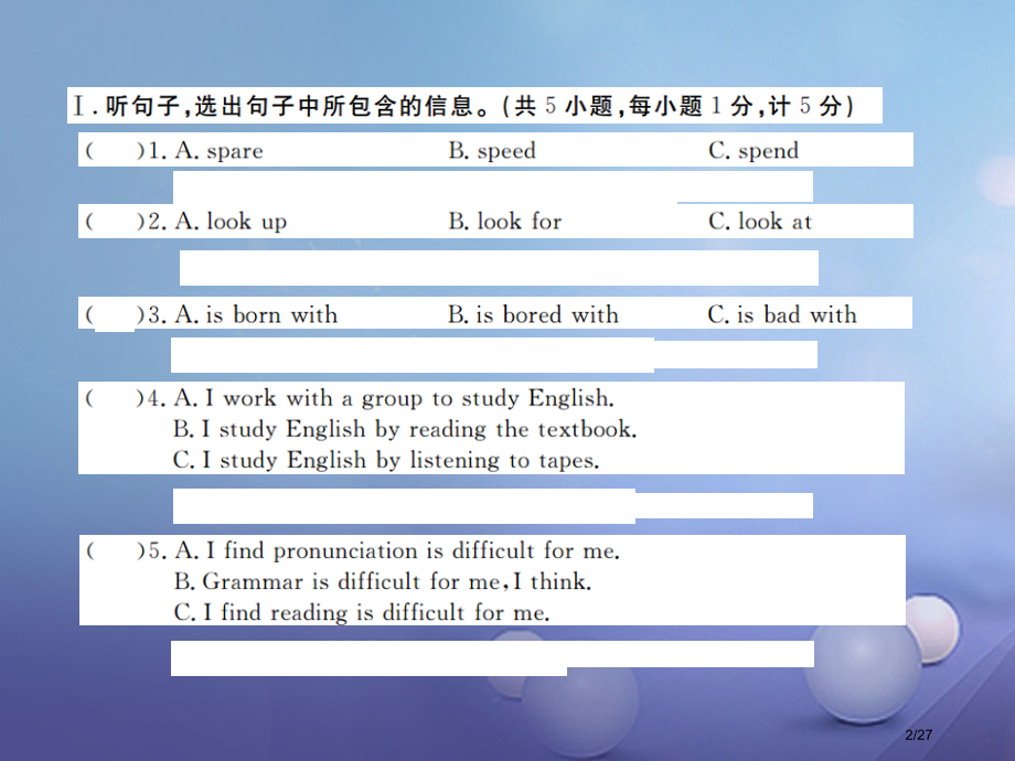 九年级英语全册-Unit-1-How-can-we-become-good-learners检测卷省.pptx_第2页