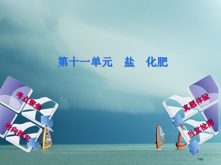 中考化学复习第十一单元盐化肥市赛课公开课一等奖省名师优质课获奖PPT课件.pptx_第1页