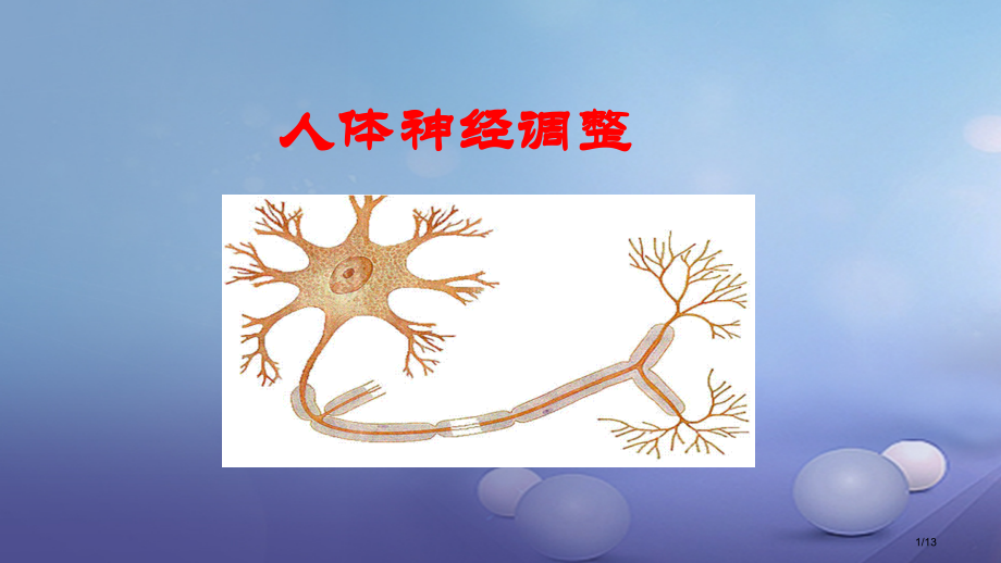 七年级生物下册4.12.2人体的神经调节全国公开课一等奖百校联赛微课赛课特等奖PPT课件.pptx_第1页