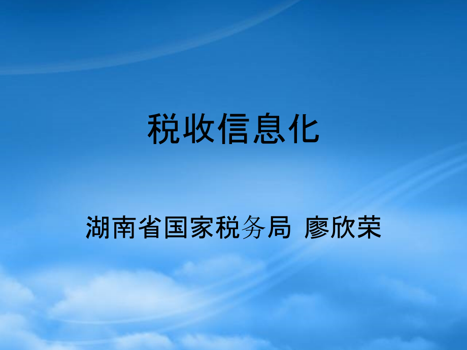 17税收信息化(廖欣荣).pptx_第1页