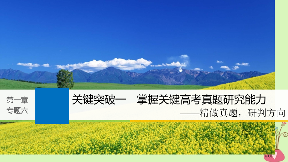 高考语文复习语言文字的运用专题六语句的扩展核心突破一掌握关键的高考真题研究能力省公开课一等奖百校联赛.pptx_第1页