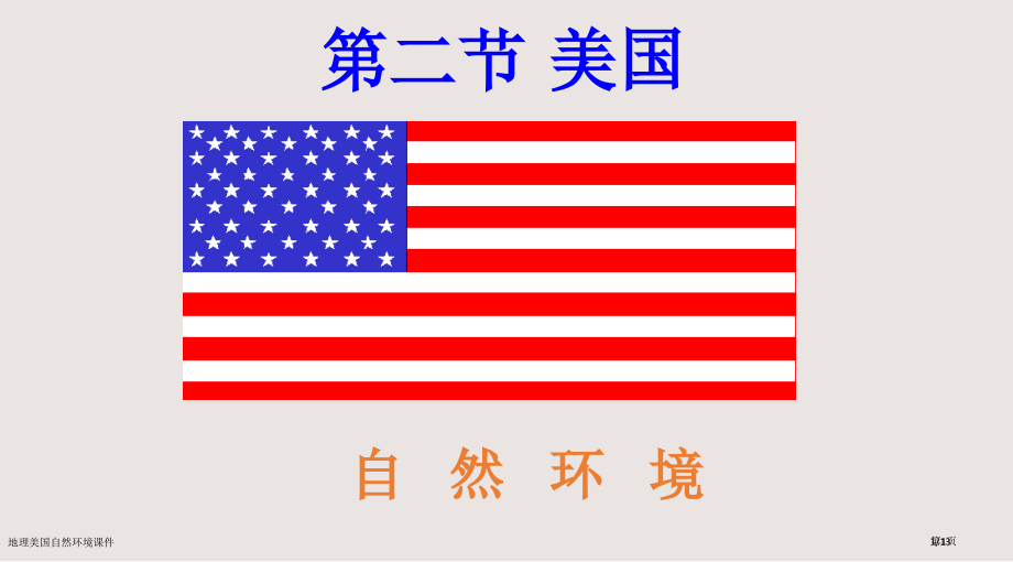 地理美国自然环境课件市公开课一等奖省赛课微课金奖PPT课件.pptx_第1页