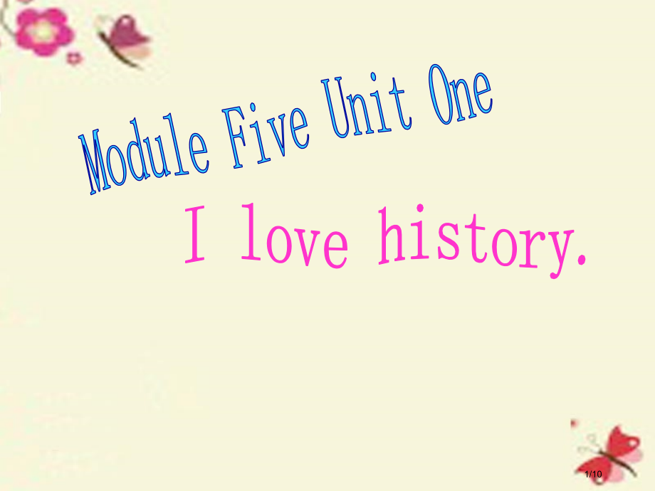 第二中学七年级英语上册-Module-5-My-school-day-Unit-1-I-love-h.pptx_第1页