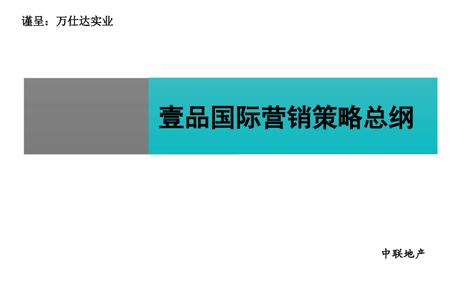 惠州壹品国际营销策略总纲.pptx_第1页